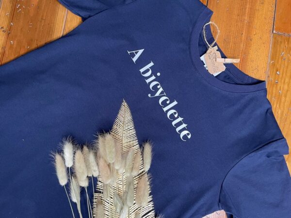 TEE SHIRT A BICYCLETTE