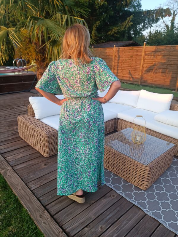 Robe feuillage