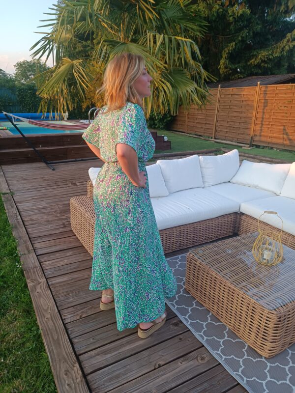 Robe feuillage