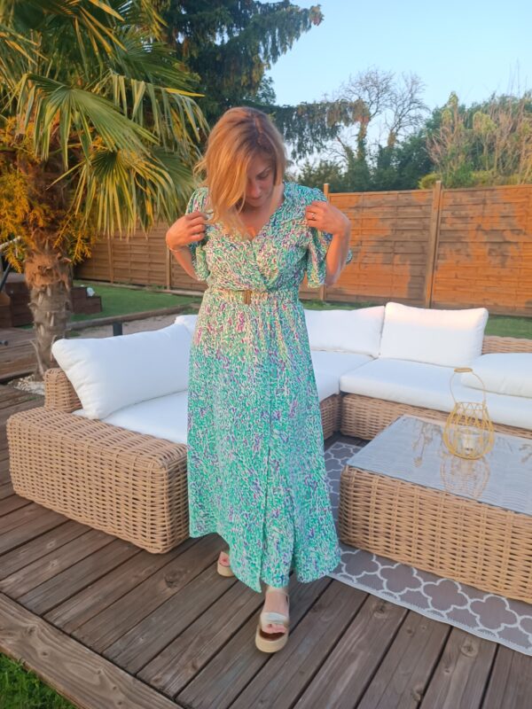 Robe feuillage