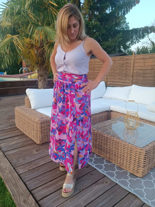 Jupe violette