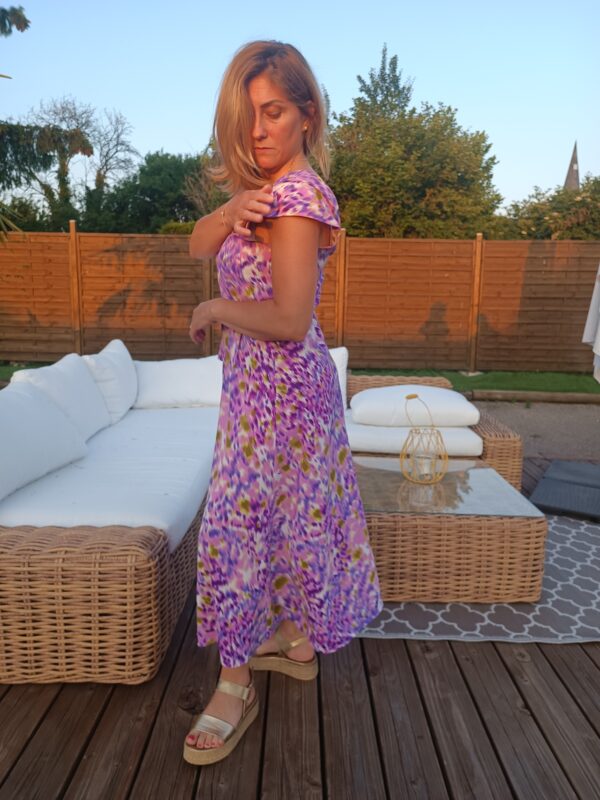 Robe tie and dye