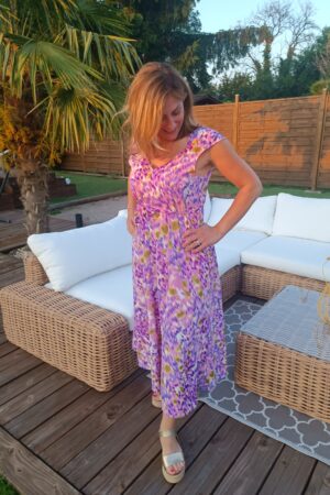 Robe tie and dye